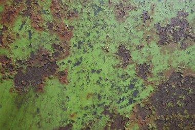 Çizik ve çatlaklarla metal doku