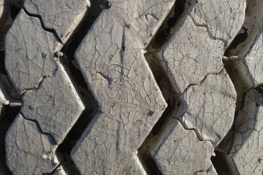 Boyalı araba lastiği yakın çekim dokusu arka planı