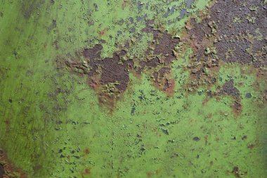 Çizik ve çatlaklarla metal doku