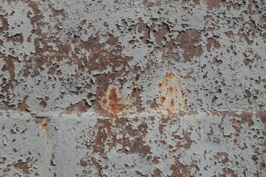 Çizik ve çatlaklarla metal doku