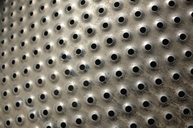 Metal desenli arkaplan, kopyalama alanı 