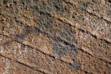 Çizik ve çatlaklarla metal doku