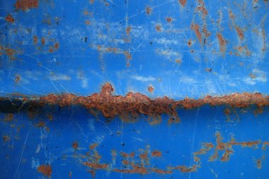 Çizik ve çatlaklarla metal doku