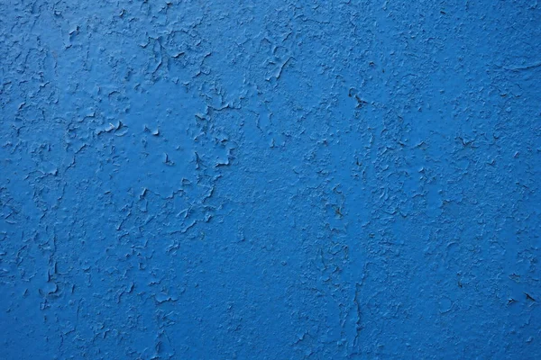 Blue Paint Metal Plate Texture Background — Stock Photo, Image