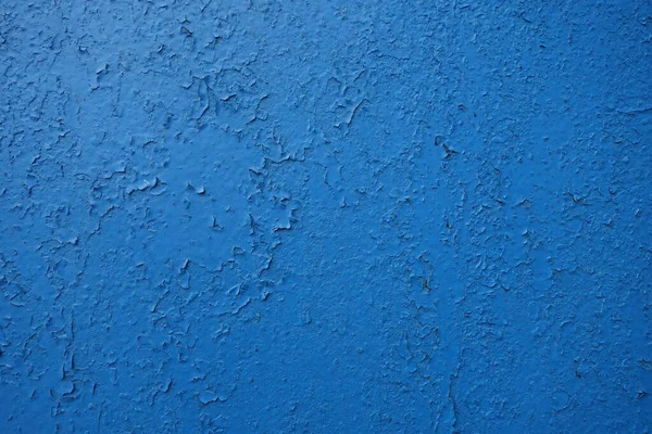 Pintura Azul Placa Metal Textura Fundo — Fotografia de Stock