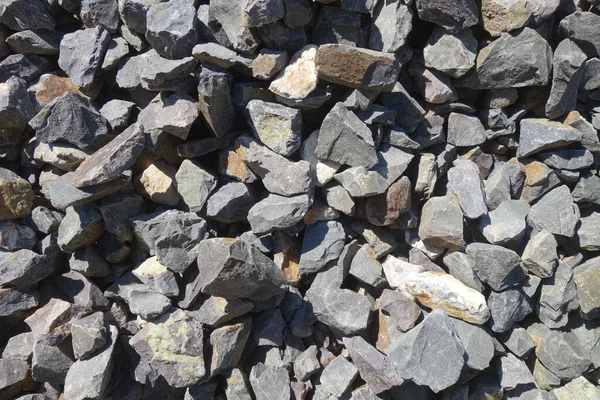 Gravel Stone Texture Copy Space — Stock Photo, Image