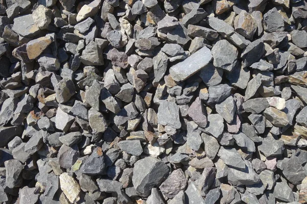 Gravel Stone Texture Copy Space — Stock Photo, Image