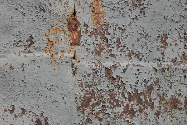 Çizik ve çatlaklarla metal doku