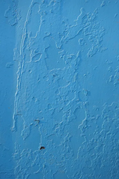 Синя Фарба Текстура Металевої Пластини Фон — стокове фото