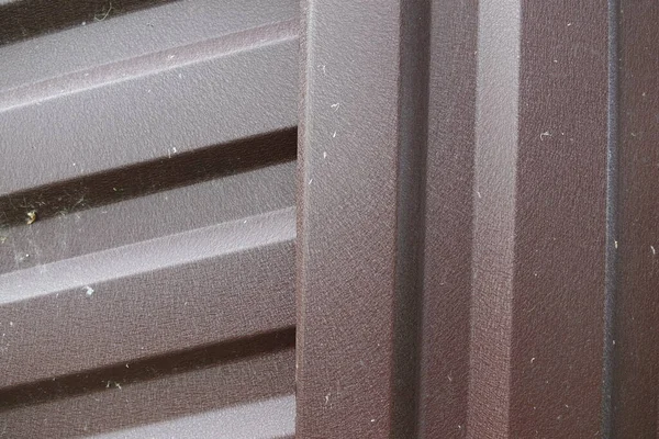 Складчатая Металлическая Коричневая Текстура — стоковое фото