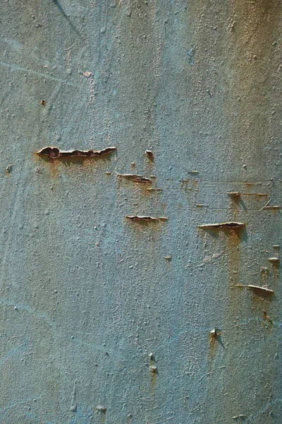 Peeling Paint Rusting Metal Rough Texture — Stock Photo, Image