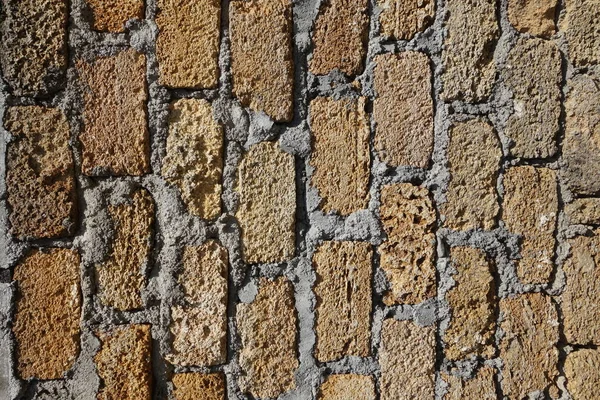 Alte Backsteinmauer Hintergrundbild — Stockfoto