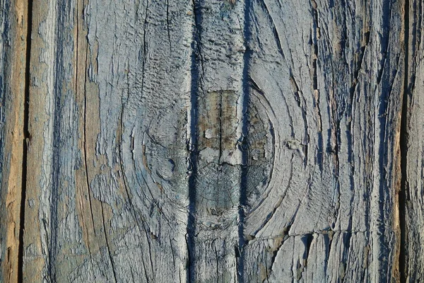 Textuur Van Oud Hout Een Verweerd Stuk Hout Achtergrond Van — Stockfoto