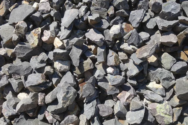 Gravel Stone Texture Copy Space — Stock Photo, Image