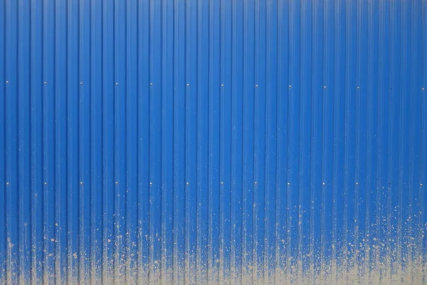 Creased Metal Niebieski Abstrakcyjna Tekstura — Zdjęcie stockowe