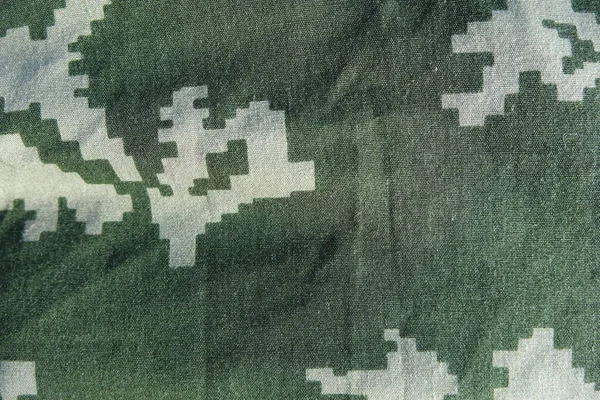 Militaire Camouflage Uniforme Achtergrond — Stockfoto