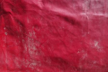 Katlanmış plastik kırmızı soyut doku