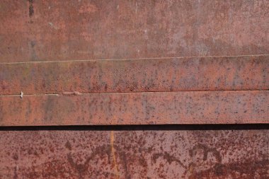 Çizik ve çatlaklarla metal doku