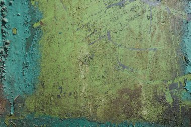 Çizik ve çatlaklarla metal doku