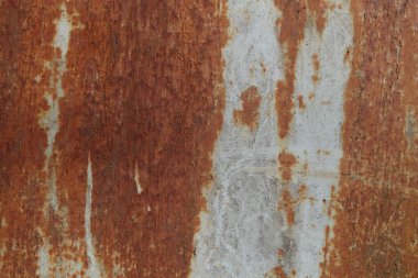 Çizik ve çatlaklarla metal doku