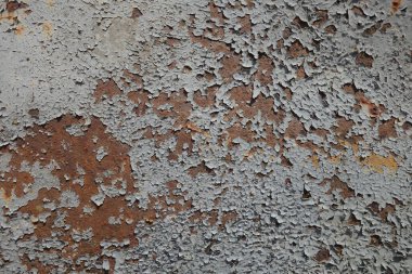 Çizik ve çatlaklarla metal doku