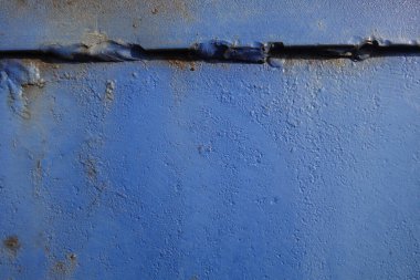 Çizik ve çatlaklarla metal doku