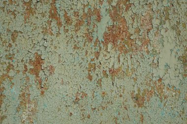 Çizik ve çatlaklarla metal doku