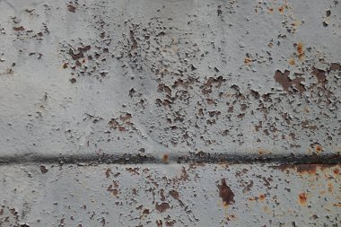 Çizik ve çatlaklarla metal doku