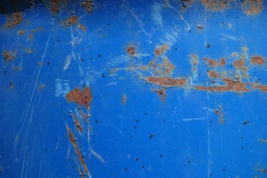 Çizik ve çatlaklarla metal doku