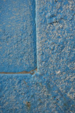 Mavi boya metal plaka desen ve arkaplan