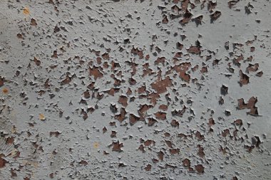 Çizik ve çatlaklarla metal doku