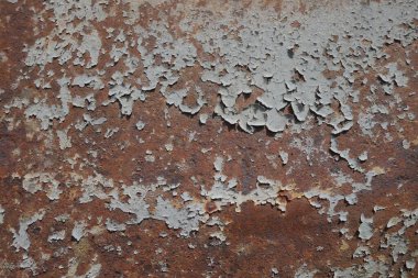 Çizik ve çatlaklarla metal doku