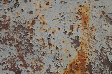 Çizik ve çatlaklarla metal doku