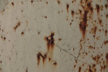 Çizik ve çatlaklarla metal doku