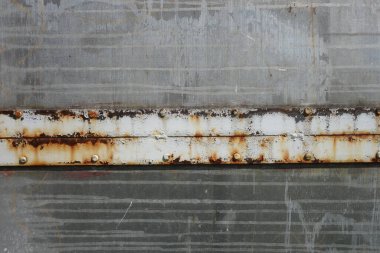 Çizik ve çatlaklarla metal doku