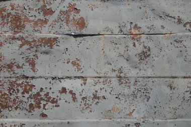 Çizik ve çatlaklarla metal doku