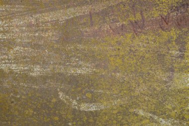 Çizik ve çatlaklarla metal doku