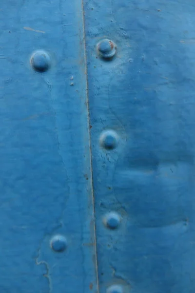 Textura Fondo Metal Pintura Azul —  Fotos de Stock