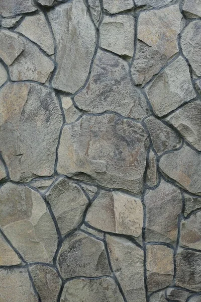 Background Stacked Stone Wall — Stock Photo, Image