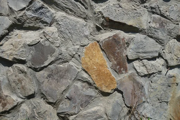 Háttér Stacked Stone Wall — Stock Fotó