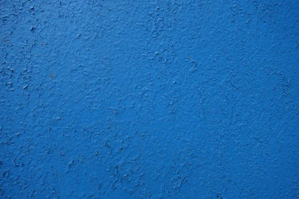 Blue Paint Metal Plate Texture Background — Stock Photo, Image
