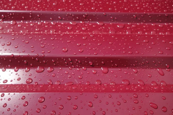 Textura Abstracta Roja Metálica Plegada — Foto de Stock