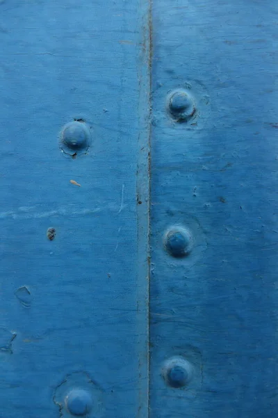 Blue Paint Metal Texture Background — Stock Photo, Image