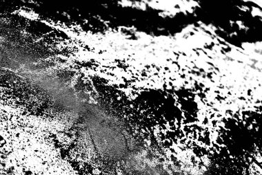 Soyut grunge arkaplanı. Monokrom dokusu. Siyah ve beyaz desenli arkaplan