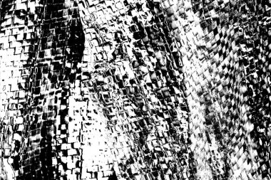 Soyut grunge arkaplanı. Monokrom dokusu. Siyah ve beyaz desenli arkaplan