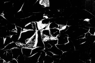 Soyut grunge arkaplanı. Monokrom dokusu. Siyah ve beyaz desenli arkaplan