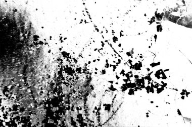 Soyut grunge arkaplanı. Monokrom dokusu. Siyah ve beyaz desenli arkaplan