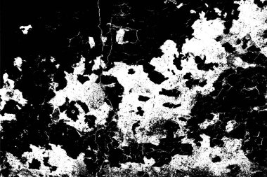 Soyut grunge arkaplanı. Monokrom dokusu. Siyah ve beyaz desenli arkaplan