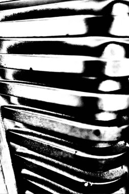 Soyut grunge arkaplanı. Monokrom dokusu. Siyah ve beyaz desenli arkaplan