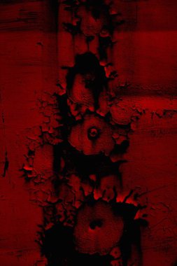 Dökülen boya paslı metal dokusu